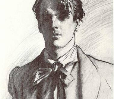 A portrait of Irish poet and cannabis user William Butler Yeats