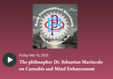 Podcast with Frank Scalambrino on Sebastian Marincolo and his work on cannabis mind enhancements