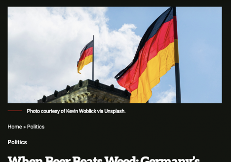 The German Bundestag and the German Cannabis Reform 2026
